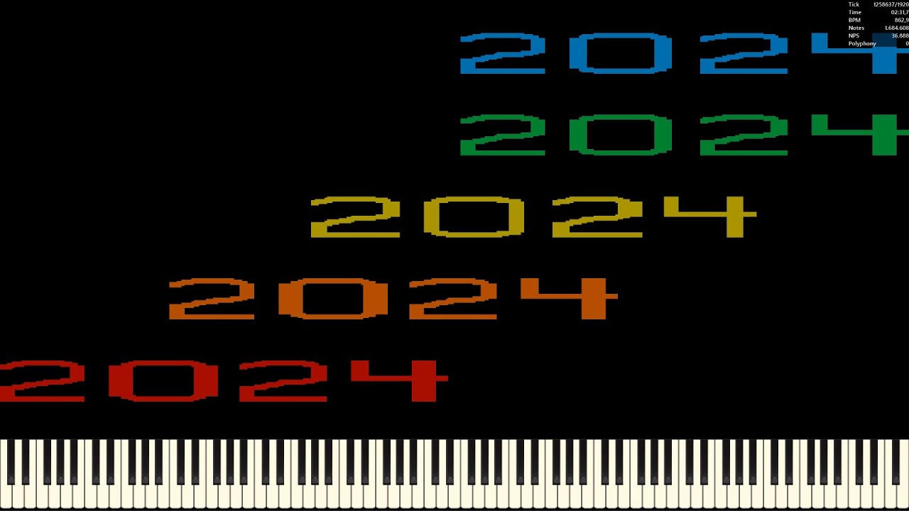 Ultralight MIDI Player. 2024Nut (36,814,848 notes)