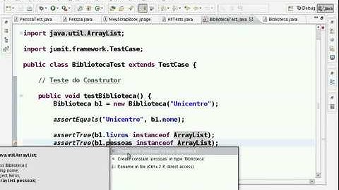 Eclipse e Java para Iniciantes Lição 10