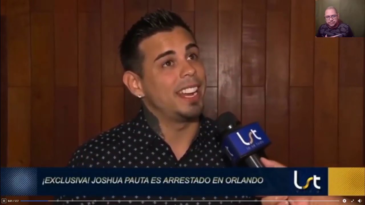 Detenido influencer Joshua Pauta en Orlando Florida YouTube