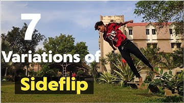 7 ways to do Sideflip || 7 Variation of Sideflip || Rajkumar karki