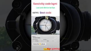 bgmi now 4.4 update sensitivity code 😏#shorts #bgmi #trending