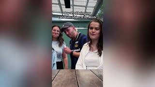 Bringing random items to work 🤣🤣