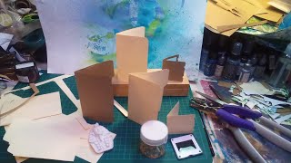 Making Swatch folders & Specimen Slides  #ephemera