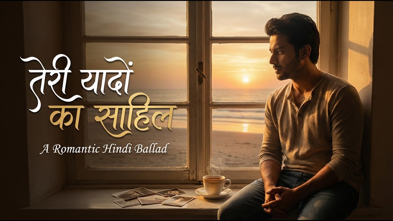 Teri Yaadon Ka Sahil Official Music Video  raafsanmusic  Latest Hindi Sad Song