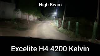 Excelite 4200K H4 Led Demo