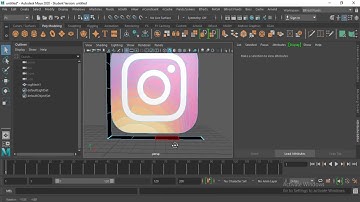 How to use Svg Tool and convert 2D into 3D | Maya Basics