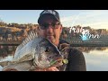 Fishing a small east gippsland river 40 bream session