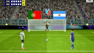 Argentina vs Portugal Penalty Kick 🔥| Ronaldo vs Messi 🔥