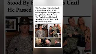 He was injured while searching for a missing soldier