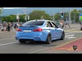 BMW M3 F80s TAKE OVER Zurich! Exhaust SOUNDS!