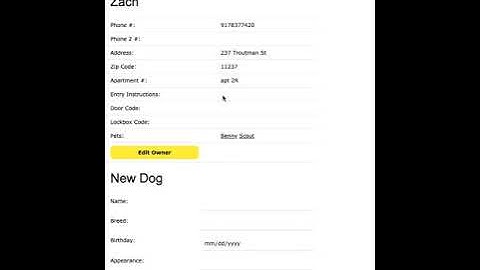 Full-Stack App using Sinatra - App Walkthrough