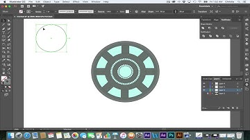 Circular Vertical Dashed Line Illustrator Tutorial