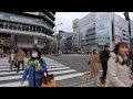 Kyoto Cycling - From JR Kyoto Sta. to Kyoto Gyoen through the Karasuma Street [4K] POV