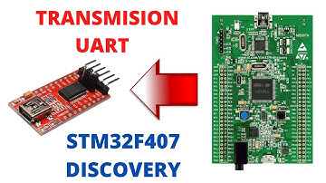 Transmisión UART, con STM32F407 Y STM32Cube IDE