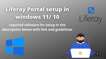 Liferay Portal setup in windows 11/10 #Java #Liferay7.3