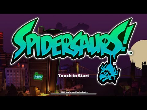 SPIDERSAURS - Apple Arcade - FIRST GAMEPLAY - iPhone X