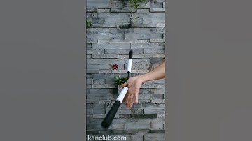 Côn nhị khúc [TUA CHẬM] ❗️🔊côn xốp Eva 8 cạnh (Màu trắng xám)