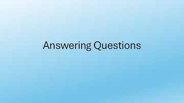 Responding to Newcomer Questions