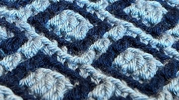 Overlay mozaïek haken - Hoe lees je de grafiek?