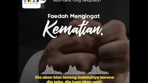 [KHB VIDGRAM] Faedah Mengingat Kematian (2021)