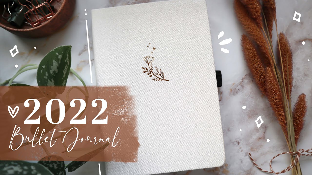 2022 Bullet journal setup | chatty plan with me 🥰 - YouTube