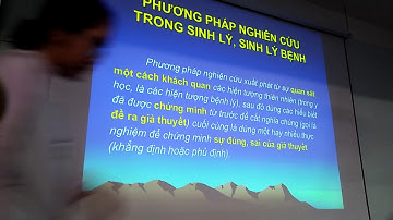 260819 - Sinh lý bệnh - Những khái niệm cơ bản (Phần 1)