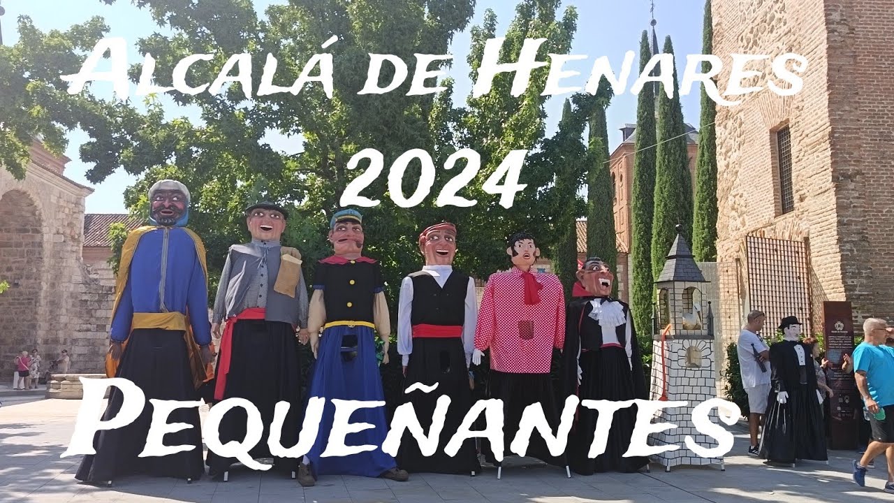 Pequeñantes de Alcalá de Henares en las fiestas de los santos niños Alcalá de la 2024