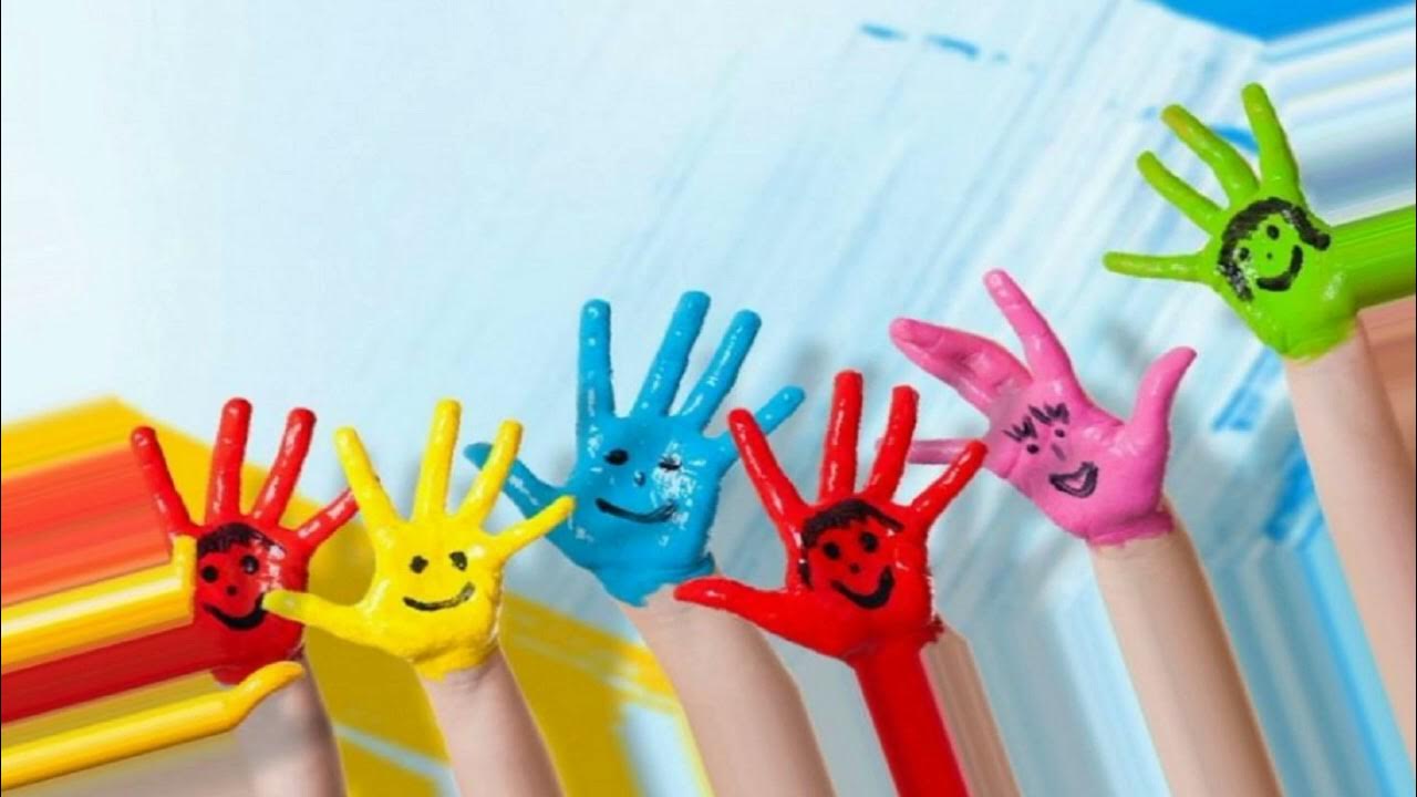 Цветные пальчики. Разноцветные ладошки. Умелые ручки для детей. Детские ладошки. Кружок цветные ладошки.