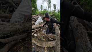 🌳 Nature Hero - Māris from Latvia! ☘️ #cleanup #nature #trash #support