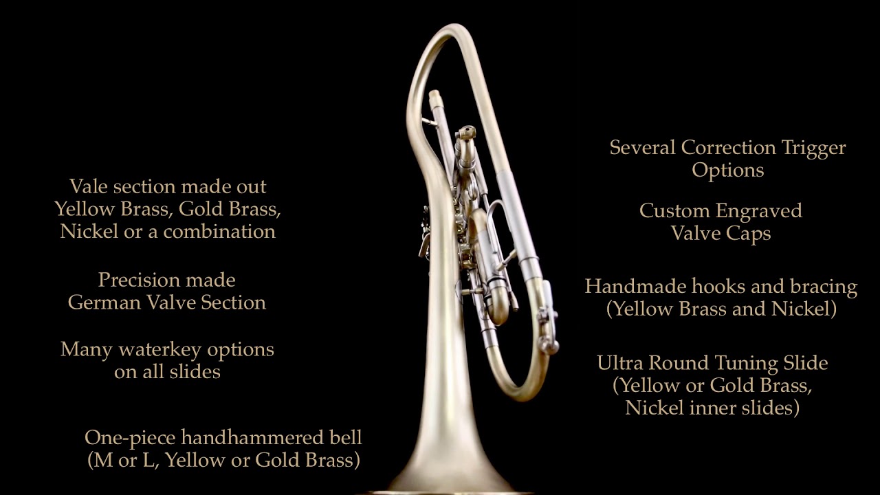 Twister Rotary Trumpet by MG Trumpets (watch in 1080p!) YouTube