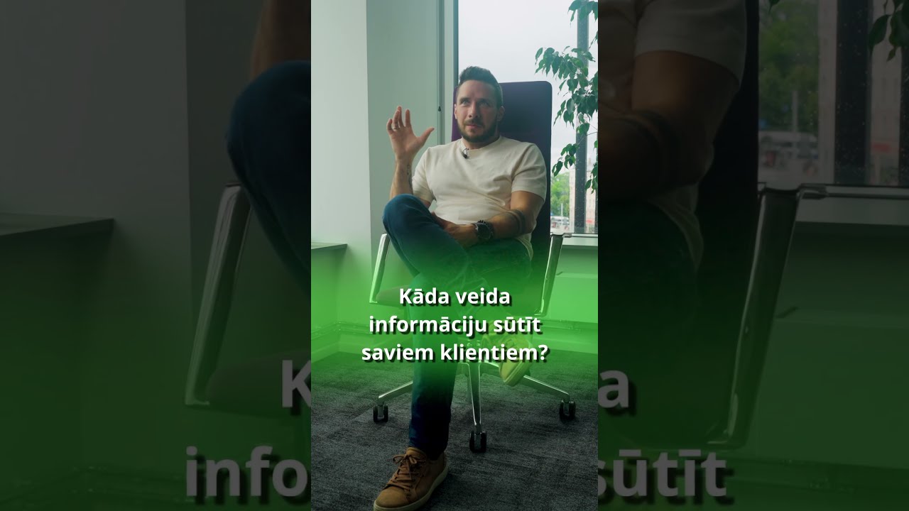 Ko sūtīt saviem klientiem?