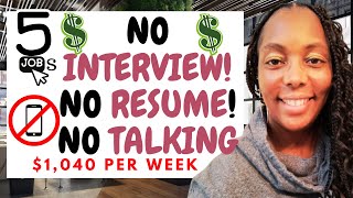 Get Paid: No Interview, No Resume Required! Hiring Immediately!