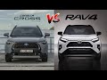 2024 Toyota RAV4 vs 2024 Toyota Corolla Cross Visual Comparison | SUV Battles! | MotorNation
