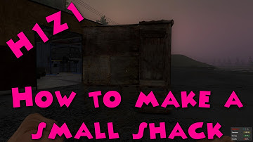 H1Z1 - How to make a small shack