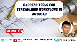 Express Tools for Streamlined Workflows in Autodesk AutoCAD