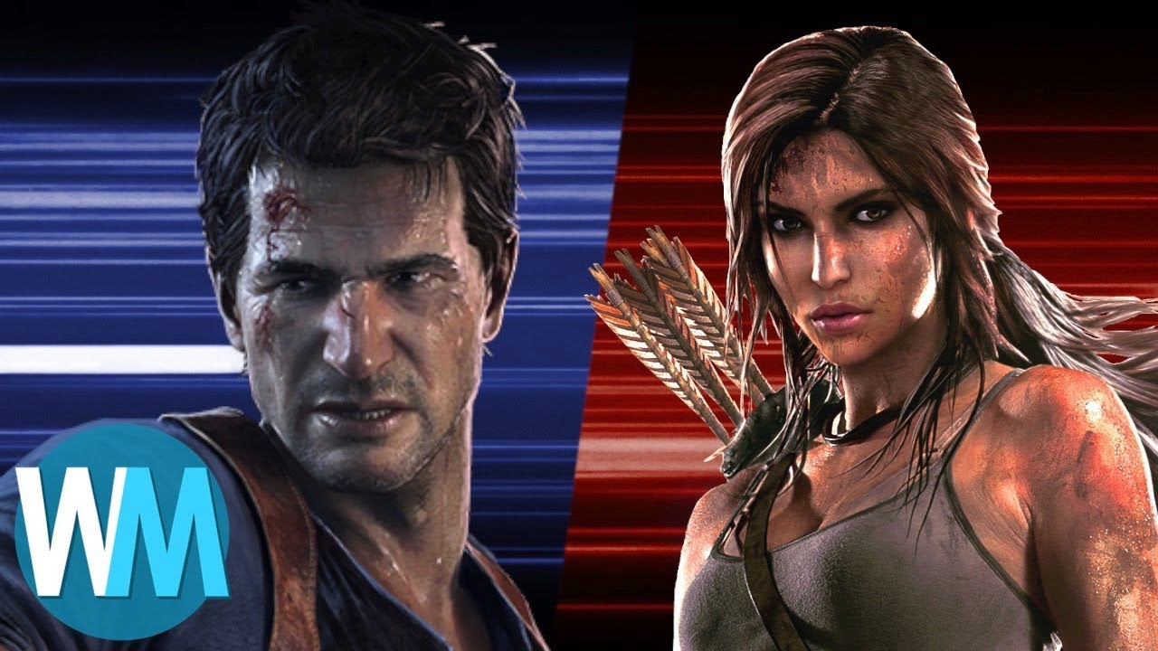 nathan drake and lara croft