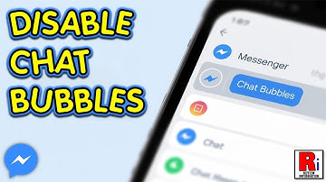 How to Turn Off Chat Bubbles on Facebook Messenger