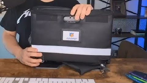 ZOOPIP Fireproof Document Box with Lock Review, Amazing security! Fireproof!