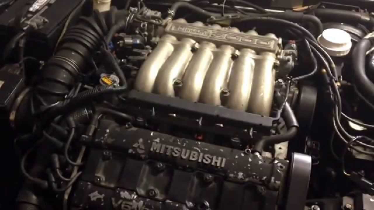 91 Dodge Stealth engine knocking. - YouTube