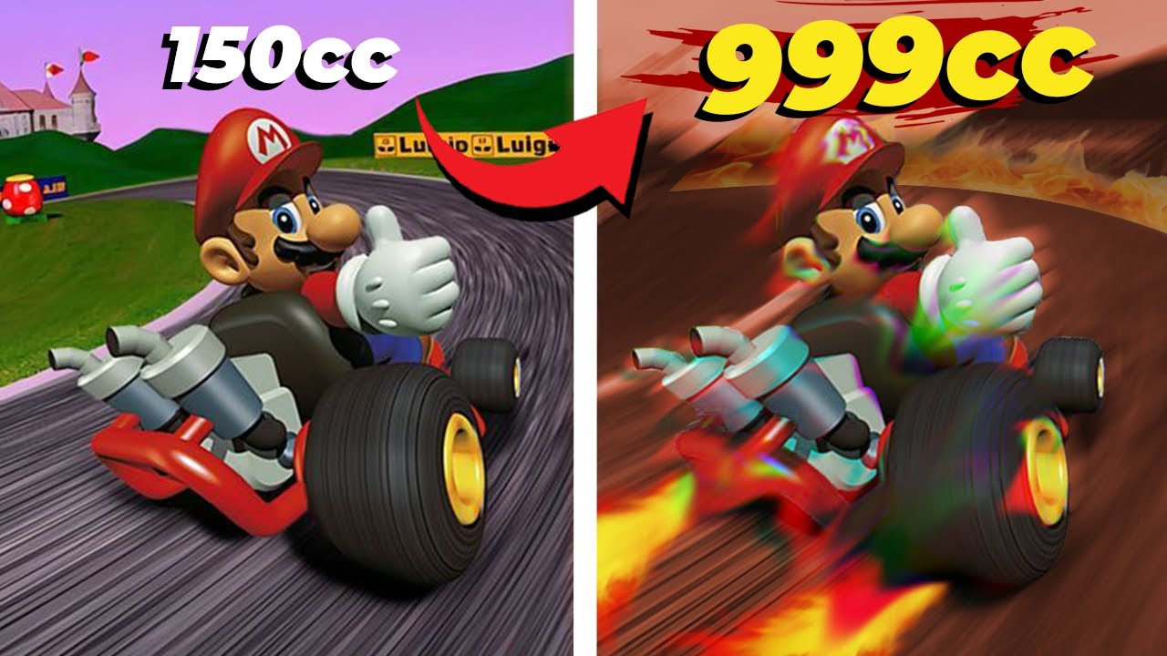 MARIO KART 64 pero la VELOCIDAD está ROTA 🔥
