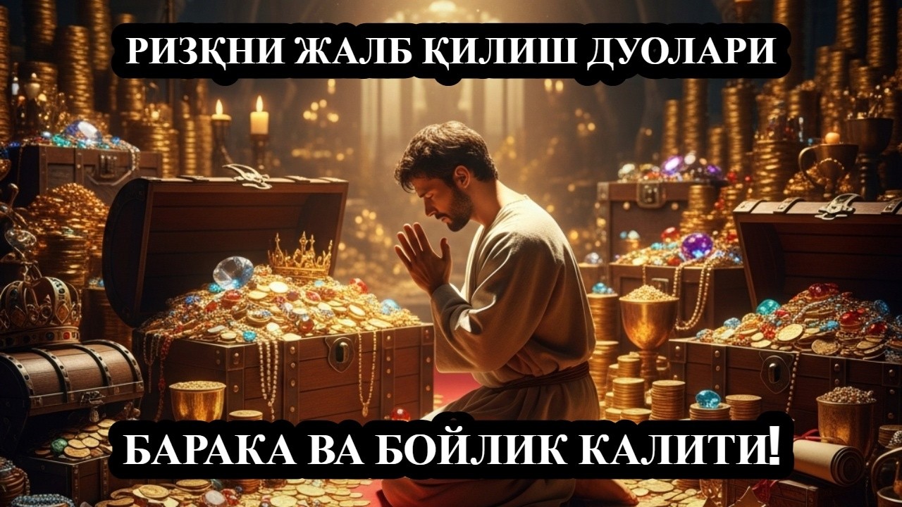 Бойлик ва Ризқ енгиллиги учун кучли Дуолар: Ёсин, Каҳф, Ар-Раҳмон, Воқеа, Мулк