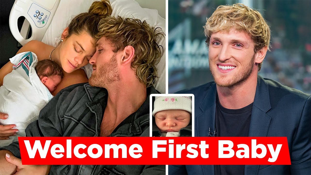 Logan Paul And Fiancée Nina Agdal Their First Baby Girl YouTube