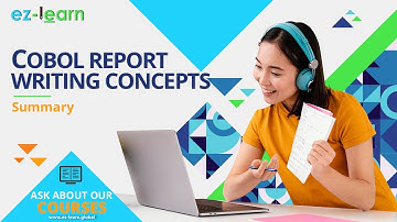 COBOL REPORT WRITING CONCEPTS - INTRODUCTION