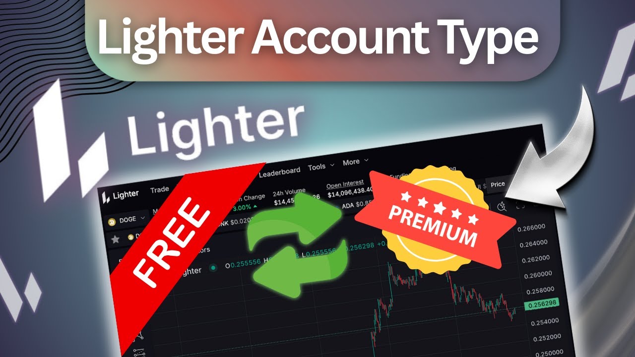 How to Change Account Type on Lighter DEX - Full Step by Step Tutorial