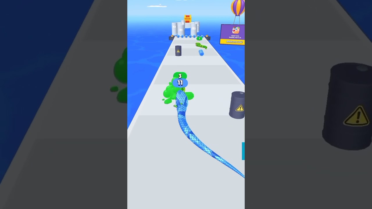 Snake Run Race Level - 1 