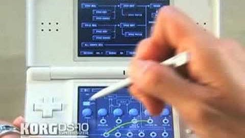 KORG DS-10 Synthesizer - Trailer E3 08 - Nintendo DS