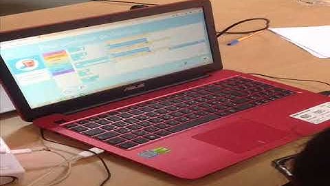 Programmation Blockly du robot Thymio