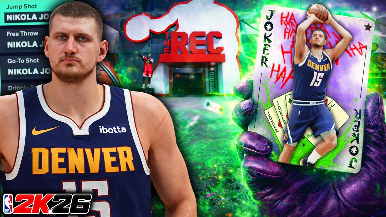 Playing Like “The Joker” Nikola Jokic in Random Rec (NBA 2K26)