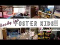 FOSTER KIDS ROOM TOUR//ALL SET FOR FOSTER KIDS!//SINGLE MOM OF4//FOSTER MOM