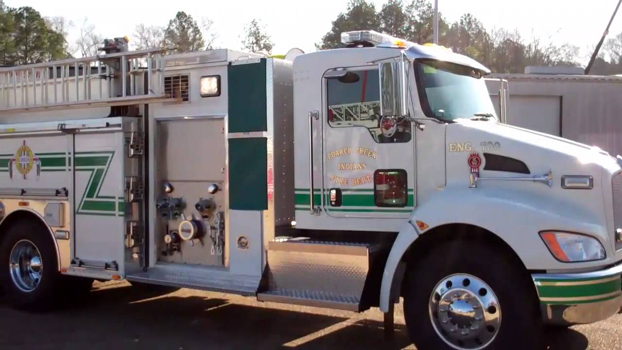POARCH CREEK INDIANS F.D DEEP SOUTH FIRE TRUCKS YouTube